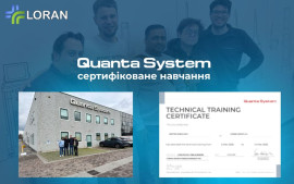 Quanta System Laser Service in Ukraine by Loran